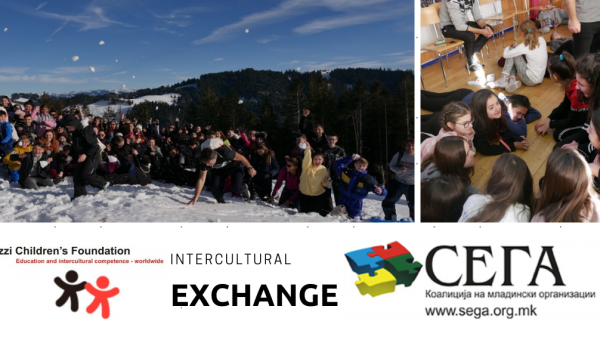 Intercultural exchange was held in Pestalozzi 